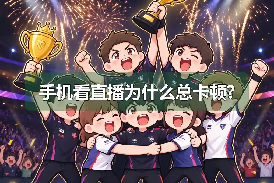 手机看直播为什么总卡顿?